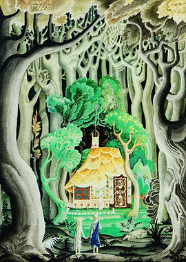 Hansel and Gretel in Woods