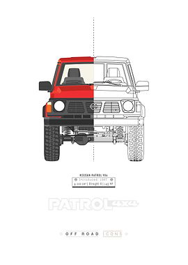 Patrol Y60 color and BW