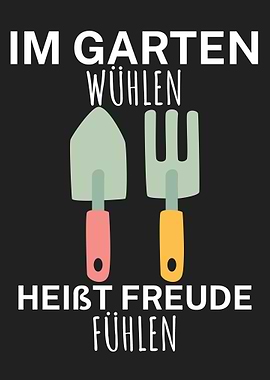 Garten wuehlen freude