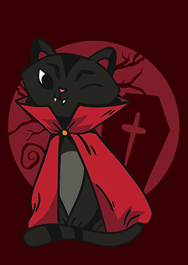 Cat as Vampir