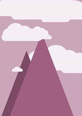 Mountains Panorame Abstrac