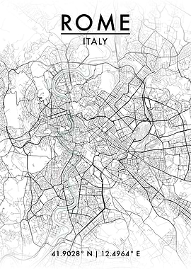 Rome City Map