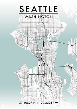Seattle City Map