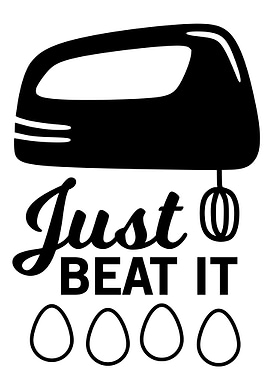 Just Beat It Kitchen Funny