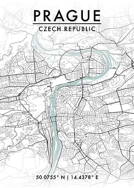 Prague City Map