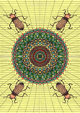 bug mandala