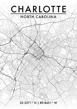 Charlotte City Map