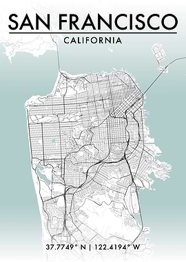 San Francisco City Map