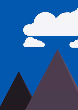 Mountains Panorame Abstrac