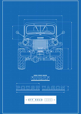 Power Wagon Blueprint