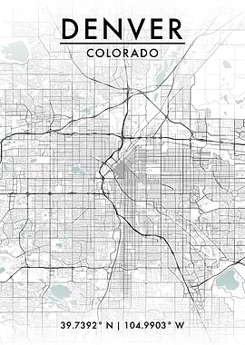 Denver City Map
