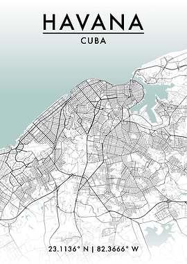 Havana City Map