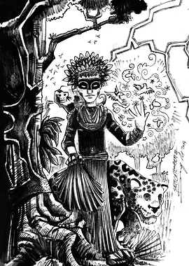 Brazilian Indian God