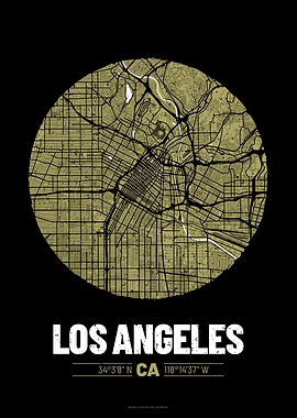 Los Angeles City Map