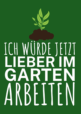 Garten arbeiten
