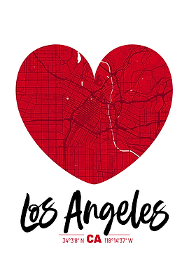 Los Angeles City Map
