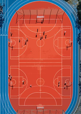 basket court