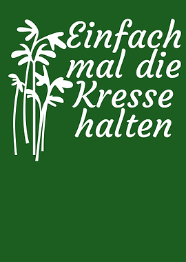 Kresse halten