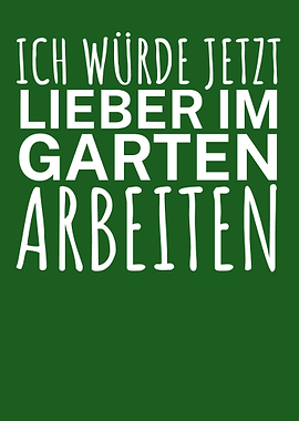 Garten arbeiten