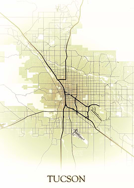Tucson City Map