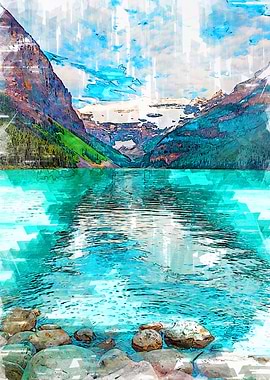 Lake Louise Canada Marker