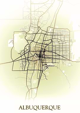 Albuquerque City Map