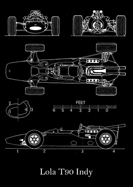 Lola T90 Indy 1966