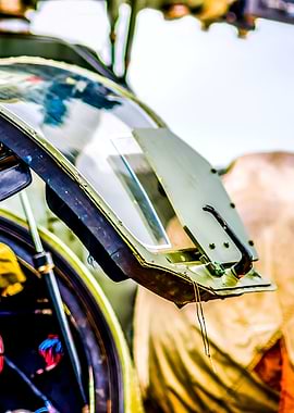 Open Canopy Of A Chopper