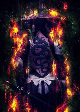 Warrior Girl with Sword