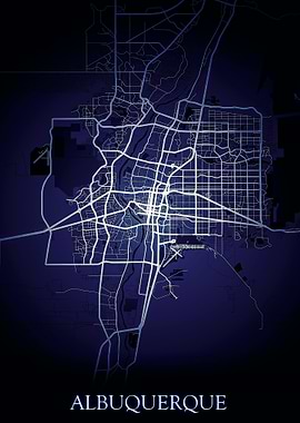 Albuquerque Map