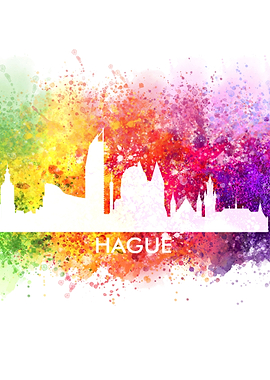 hague color cityscape