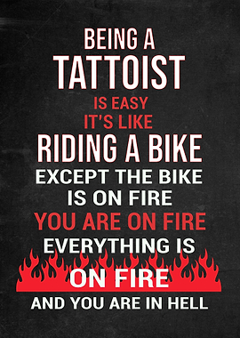 Tattoist Funny Gift