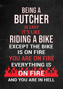 Butcher Funny Gift
