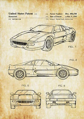 Ferrari 360 Patent