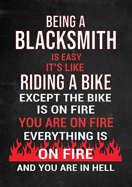 Blacksmith Funny Gift