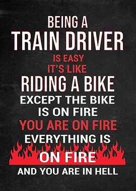 Train Driver Funny Gift
