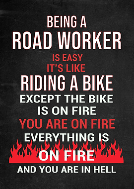 Road Worker Funny Gift