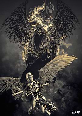 Death PLaying The Bass