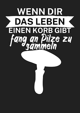 Pilzsammler Leben Korb