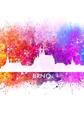 brno color cityscape