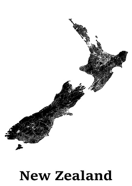 New Zealand poster art