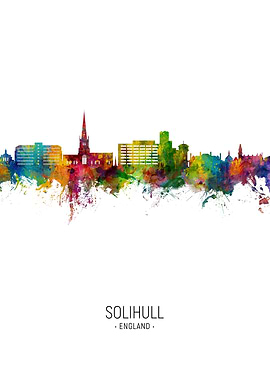 Solihull Skyline England