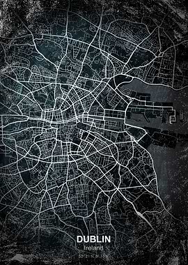 dublin chalk map