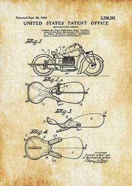 Indian Motorcycle Saddle
