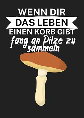 Pilzsammler Leben Korb