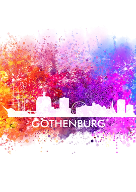 gothenburg color cityscape