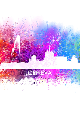 geneva color cityscape