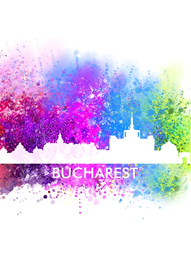 bucharest color cityscape