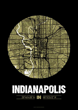 Indianapolis City Map