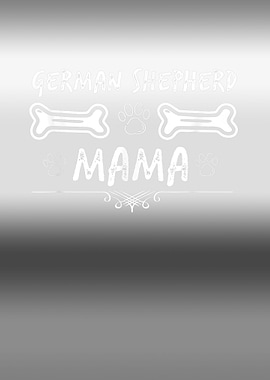 German Shepherd Painting